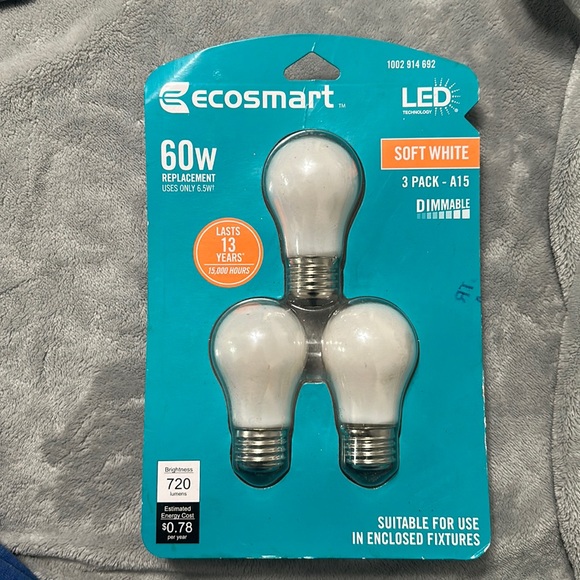 Ecosmart 60w a15 - Picture 1 of 2
